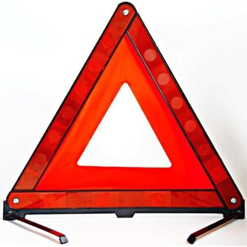 Folding Tripod Road Breakdown Reflective Traffic Safety Sign Roadway Safety Traffic Signal Car Parking Emergency Warning Sign