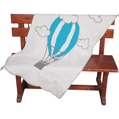 Unisex Knitted Baby Blanket 4 Seasons Newborn Swaddle Super Soft Toddler Baby Quilt Mattress Stroller