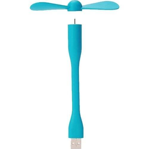 New USB Cooling Fan Electronic Gadget Ventilador Led Usb Mini Ventilator Portable Flexible Cooler Suitable for Laptop Smartphone