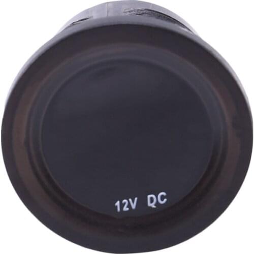 Waterproof DC12V RD Digital Voltmeter Three Wires Vehicles Motorcycles Boat Cars Voltage Panel Meter LED Display Color