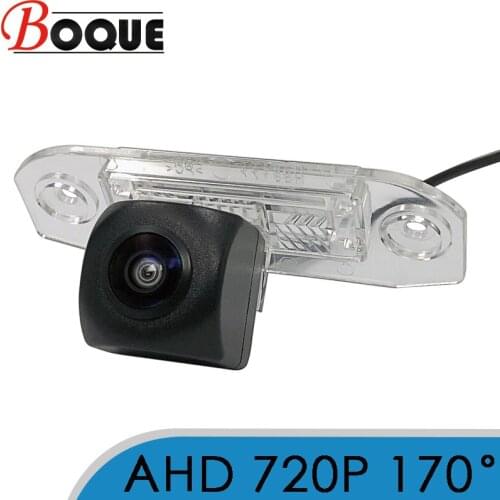 BOQUE 170 Degree 1280x720P HD AHD Car Vehicle Rear View Reverse Camera For Volvo S40 V50 XC90 S60 V60 XC60 V70 XC70 C70 S80 S80L