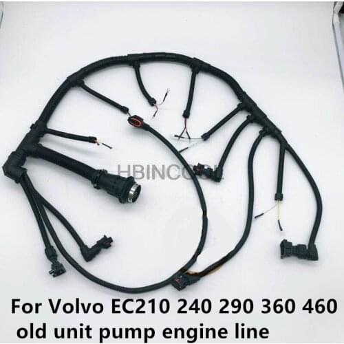 For Volvo excavator EC210240290360460 old unit pump engine line high quality excavator accessories free mail
