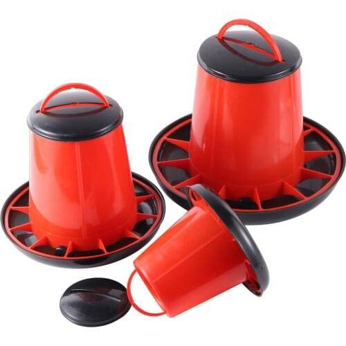 Animal farm 1.5kg/3kg/6kg Quality Chicken Automatic Feeder Feeding tool commerce chicken poultry farms use Chicken feeder 1 Set