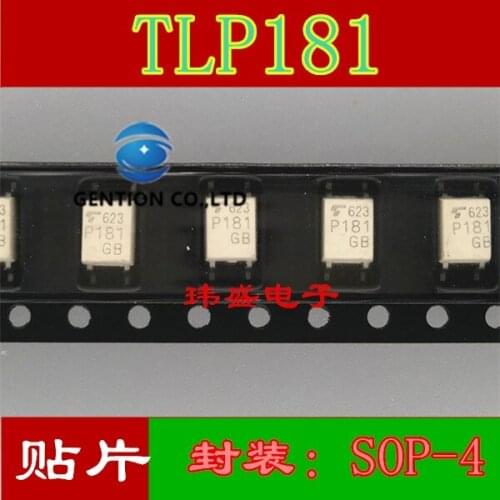 20PCS TLP181 TLP181GB P181 light coupling SOP-4 photoelectric coupler isolation in stock 100% new and original