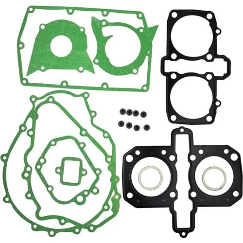 Motorcycle Engine Gaskets Set Clutch Crankcase Cover Cylinder Gasket Kits For Kawasaki KLE500 A1/A2/A3/A4 1985-1995