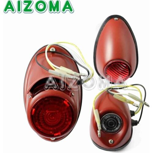 Ural Sidecar Motorcycle Front & Rear Taillight Kit 12v Retro Side Lights For BMW M1M M1S M72 R51 R61 R66 R71 K750 KS750 Replika