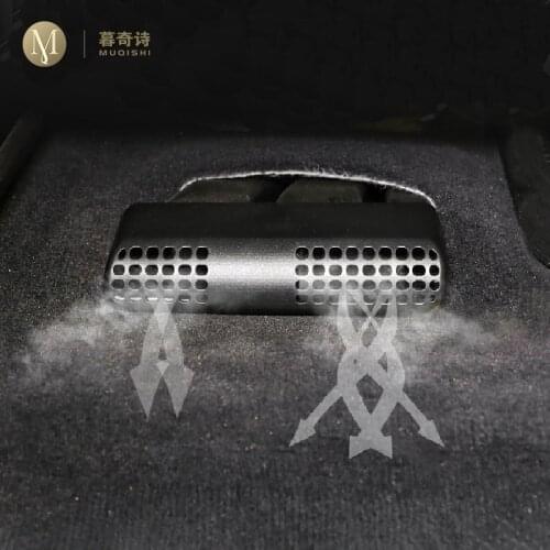 For BMW Series 3 GT Series4 F30 F31 F34 F35 F36 Car Air Condition Vent Cover Rear Seat anti dust Outlet Cover Conditioning Cover