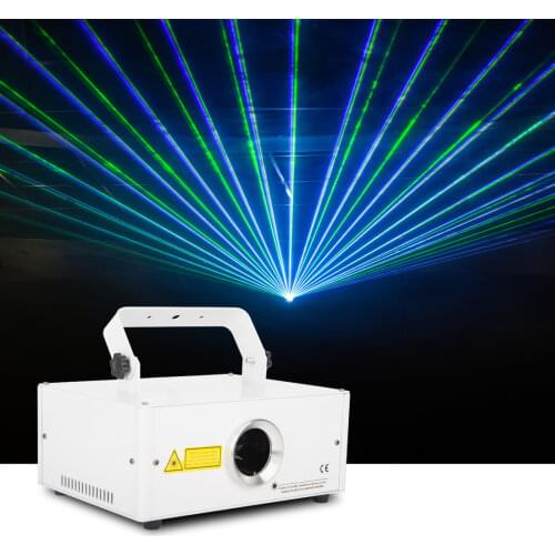 500mW RGB DMX Laser Animation Scanner Projector Stage Light For DJ Disco Party Show Xmas Home Mall