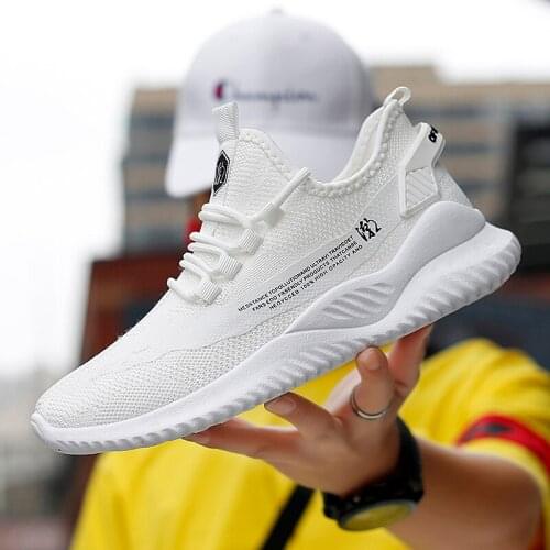 Summer Flying Woven Breathable 42 Couple Casual Shoes 35 Fashion Black Lightweight Womens Vulcanized Shoes 44 White Mens Shoes