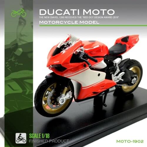 1/18 Ducati Moto Motorcycle Model Moto-1902