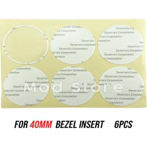 NEW High Quality 40MM Japan Dexerials Adhesive Rings Sticker Double Sided Tape Fit For 40mm Bezel Insert Ring SUB DeepSea Diver