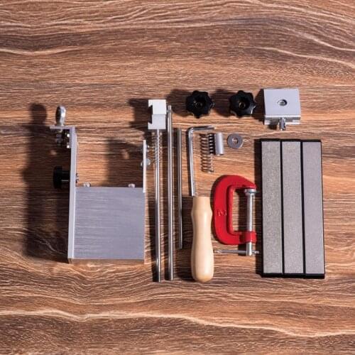 New update Aluminum alloy steel knife sharpener Professional Kitchen Knife Sharpener Sharpening Fixed Angle with Diamond stones