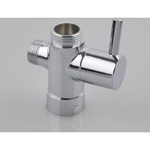 Refined Copper Sturdy Don't Rust Bathroom Faucet Accessories Manifold Shower Water Segregator Switch Valve NWT-8876