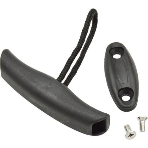 Kayak Carry Handle T-Handle Replacement Kit With Deck Eye & Screw Wear-resistant Practical Accessories For Canoes Fishing Boat