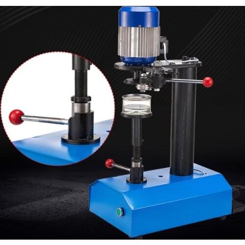 Manual tin can sealing machine zipper can sealing machine plastic can lid screw cap canning machine