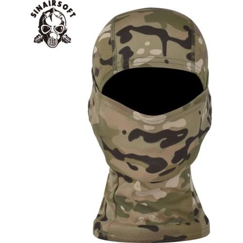 Rattlesnake Tactical helmet Airsoft Hunting Wargame Breathing Dustproof Face Balaclava Mask Ski Cycling Full Hood