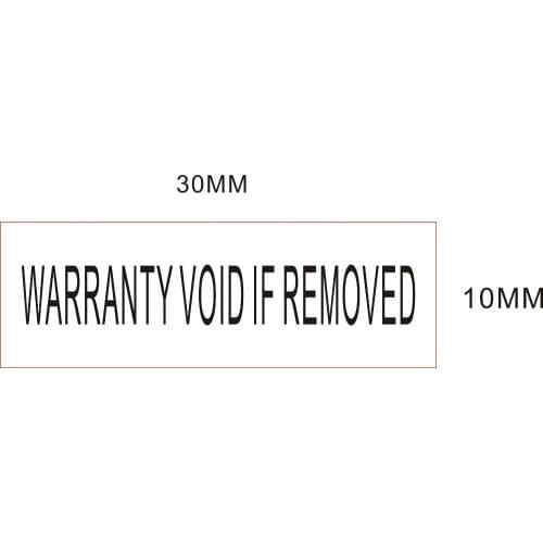 Factory Direct 10*30mm matte silver VOID sticker security warranty seal label leaving word "VOID "if removed ! versatile