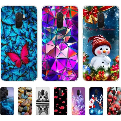 Case For Xiaomi Pocophone F1 Case Silicone Soft TPU Back Cover For Xiaomi Pocophone F1 Case POCO F1 bumper Funda