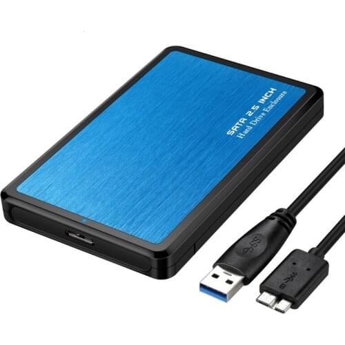 HDD Case 2.5 inch USB 3.0 to SATA Hard Drive Enclosure for SSD HDD Box USB 3.0 Case Support 6TB UASP for Window/Max/Linu