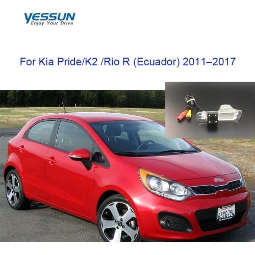 Yessun Rear view camera For Kia Rio 2 JB Hatch Sedan/ Kia Rio 5 Pride 2005~2011 CCD night view rearcamera/license plate camera