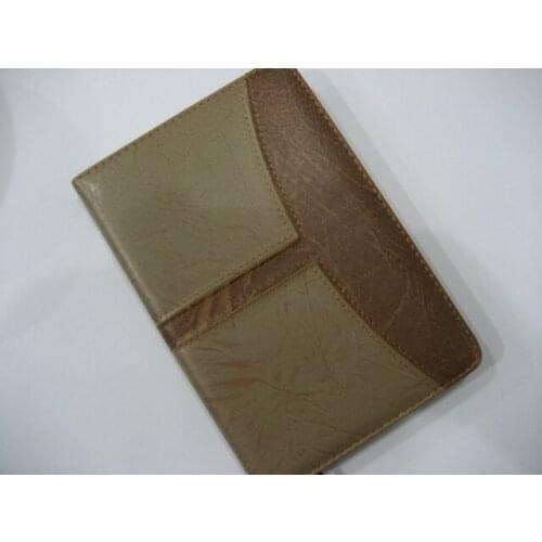 Deli 7922 Stitching leather notepad 160 sheets leather notebook 32K Wholesale and Retail