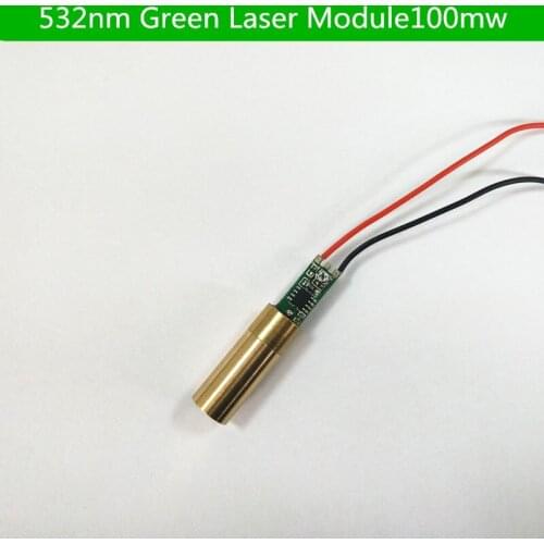 Laser Module Laser Tube Positioning Lamp Indicator Performance Tool Point Green Laser Module Laser Beam 532 nm 3V 100 MW