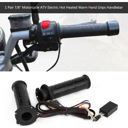 22mm Motorcycle Heating Handle Adjusted Electric Heating Handle Cover Suitable for ATV Motorcycle