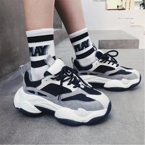 Clearance Sale Casual Fashion Letter Print Woman Socks Harajuku Vintage Streetwear Crew Socks Cotton Soft Breathable Long Socks