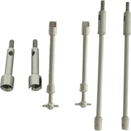 Stainless Steel CVD Drive Shaft for Axial SCX24 90081 1/24 RC Crawler Car