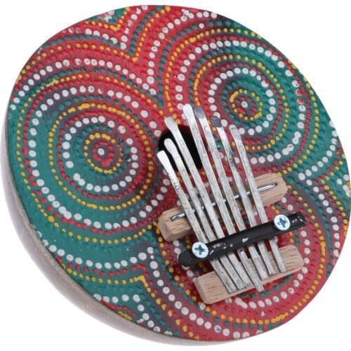 Simple 7 Keys Kalimba Finger Thumb Piano Musical Percussion Instrument