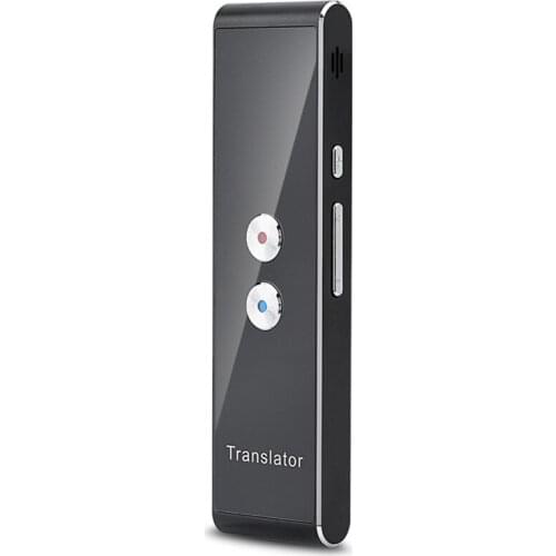 T8 Voice Translator 40 Languages Multi Languages Instant Translate Mini Wireless 2 Way Real Time Translator Bluetooth