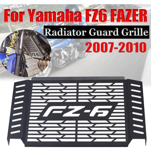 Motorcycle Accessories Radiator Guard Grille Protector Grill Protective Cover For Yamaha FZ6 FZ 6 FAZER 2007 2008 2009 2010