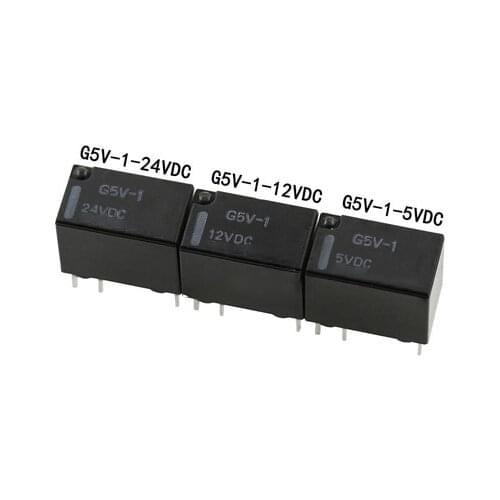 1PCS G5V-1 5VDC 12VDC 24VDC 6Pin SPDT Mini Relay G5V-1-5VDC G5V-1-12VDC G5V-1-24VDC 5V 12V 24V