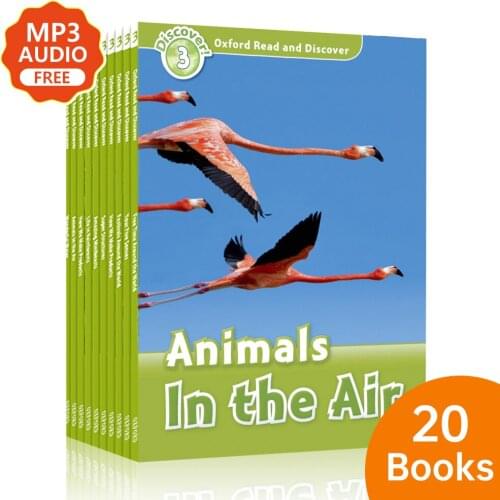 20 Books/set Oxford Read and Discover Level 3 Reading Tree Learning Technology Nature Art Social Science English Story Books