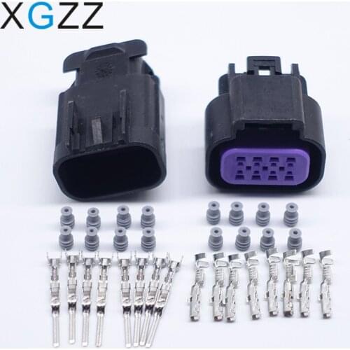 5Sets GT Series 8 Pin 15326835 / 15326839 Female Male Automotive Connector For BMW Citroen Chevrolet Hyundai Hummer H3