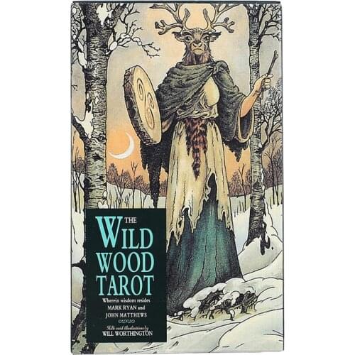 78pcs Tarot The Wild Wood Tarot Card Oracle Board Deck Games Palying Cards For Party Game tarot card
