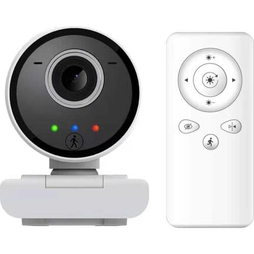 2MP 1080P Wireless PTZ Motion Detection USB Camera For Online Teaching Conference Video Meeting