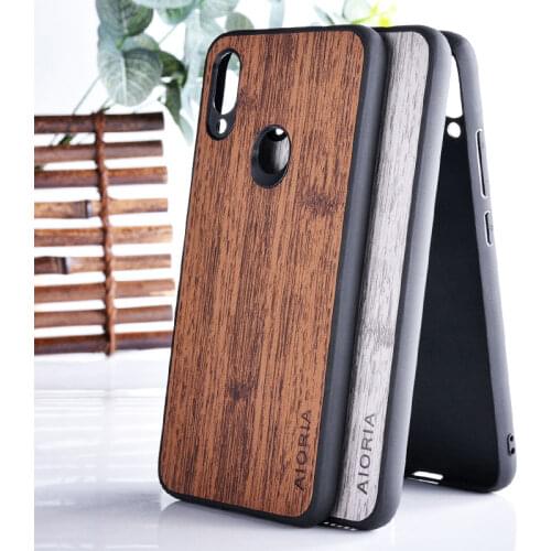 BambooLike case for Xiaomi Redmi Note 7 Pro 7A 6 6A mi8 mi9 SE Lite 5 Good touching feel anti finger print No dirty coque