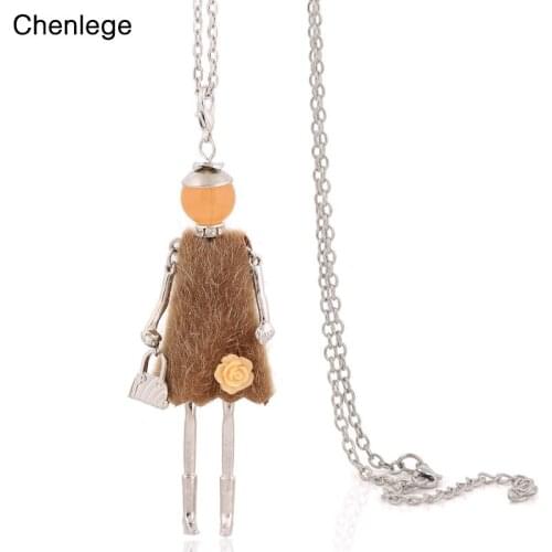 Chenlege classic big necklace long chokers collars fine jewelry chain pendants necklaces cute fashion boho jewelry free shippinp