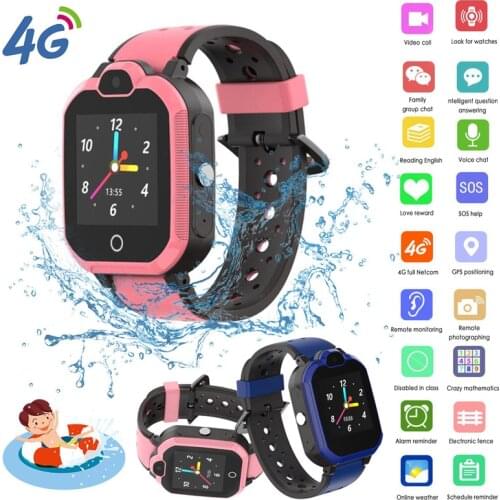 Kids Smart Watch 4G Wifi GPS Tracker Smartwatch Kids 4g Watch Phone Video Call Waterproof Smart Watch for Child Clock Gift 2020