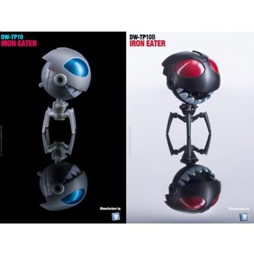 Transformation Doctor DR. WU Iron eater DW-TP10 primary color DW-TP10B black bug TFP flukes IRON EATER Action Figureals Model