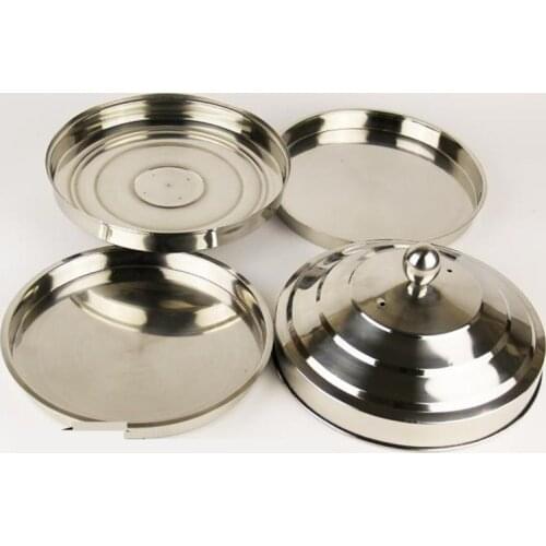 Dove Pan Of Collector (Double Layer) - Magic Tricks,Stage Magic,Silver,Magic Illusion Fire Truque Magia Mentalism,Fun,Joke