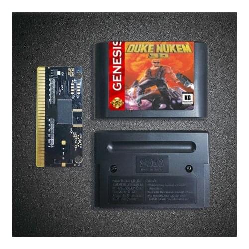 Duke Nukem 3D - 16 Bit MD Game Card for Sega Megadrive Genesis Video Game Console Cartridge