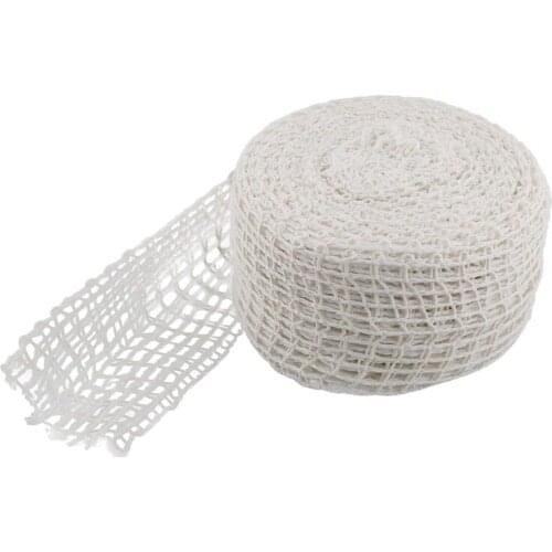 M17D 5M Meat Netting Roll Ham Sock Spiced Pork Shoulder Net Bag Butcher Elastic Twine for Meat Cooking Kitchen Storage