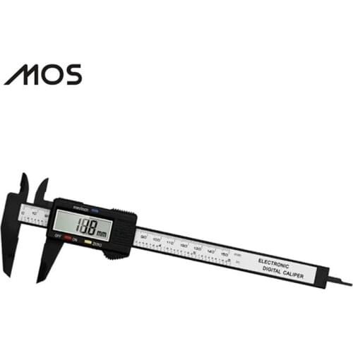 MOS Digital Vernier Caliper 6 inch Electronic Caliper 150mm 0.1mm Digital Micrometer Measuring Tool LCD Digital Ruler Gauge