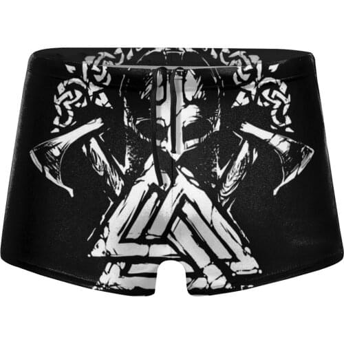 Men Valhalla swimming trunks Vikings Vikings Swimsuit Boy for the sea Pool
