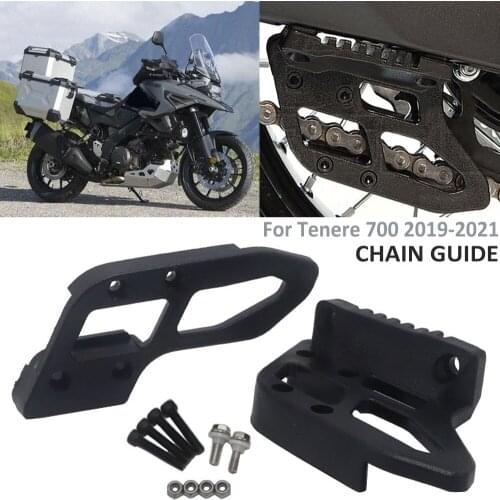 Chain Guide Pulley For YAMAHA Tenere 700 TENERE700 XTZ XT700Z T 700 T7 Chains Stabilizer Chainring Protector Plate Guard Cover