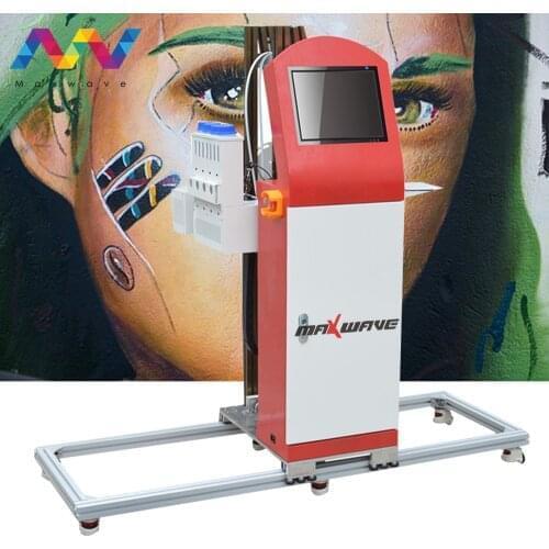 Bedroom wall printer zeescape art printing machine with customized pattern