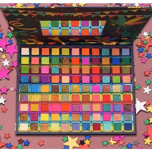 63 Color Matte Eyeshadow Palette Glitter Eye Shadow Waterproof Long Lasting Make Up Pallet Shimmer Fashion Women Beauty Eyes