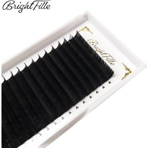 18 Rows False Lashes Extensions 1 case 8 to 15mm Length CD Curl Eyelashes Extension Cilia Lashes Extension for Faux Mink Lashes